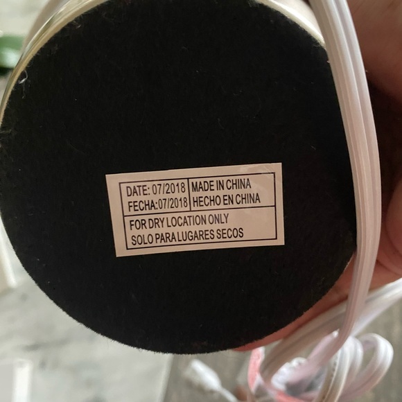 Silver Metal Table Lamp - Picture 3 of 3